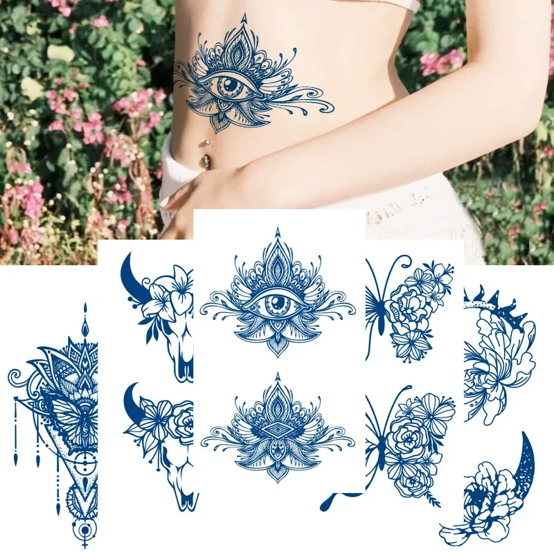 Juice Tattoo Stickers Tattoo Stickers Lasting For 15 Days Herbal Semi-permanent Tattoo Stickers