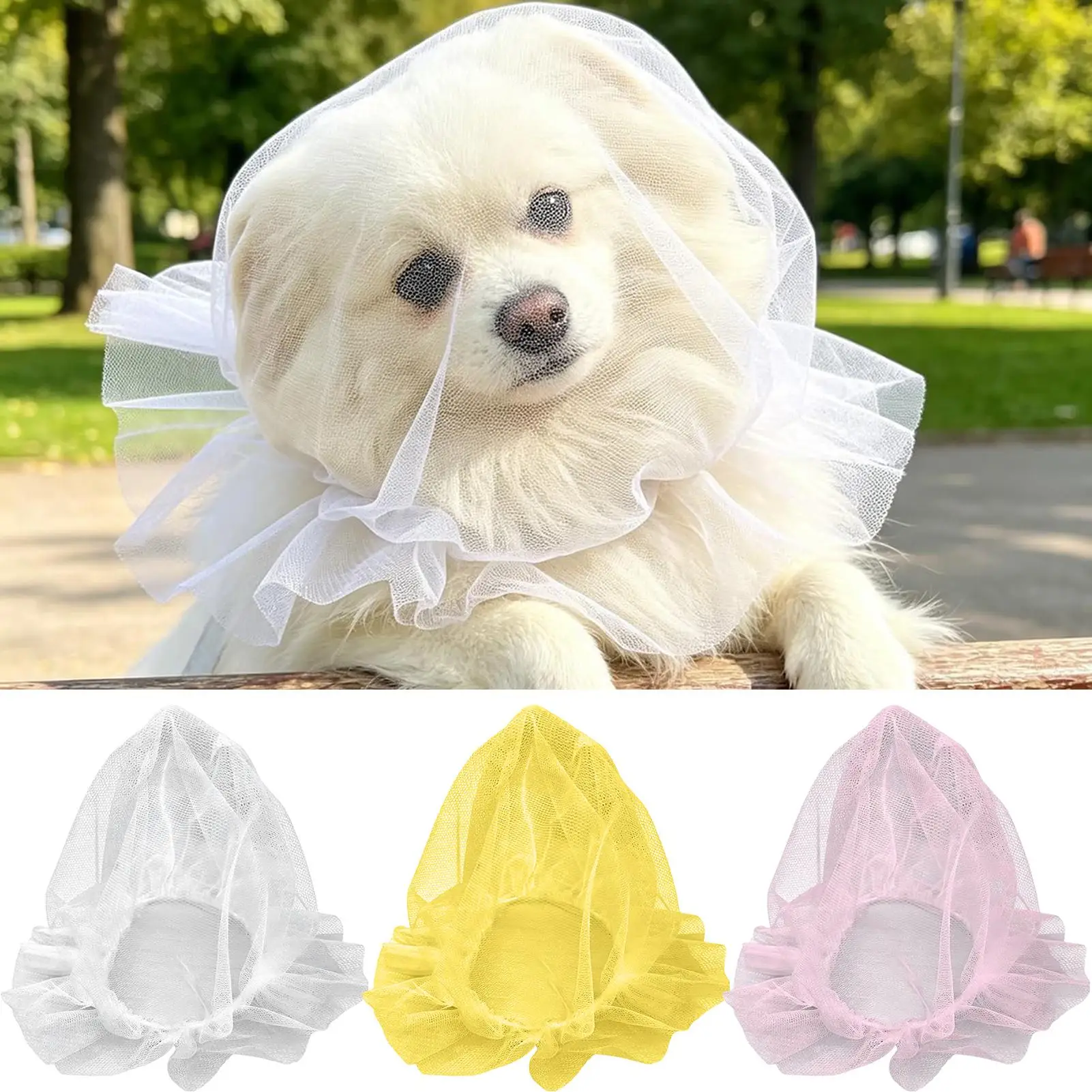 Muzzle For Dogs Drawstring Breathable Adjustable Mesh Dog Anti-Eating Muzzle For Small Medium Breeds Training Walking Travel