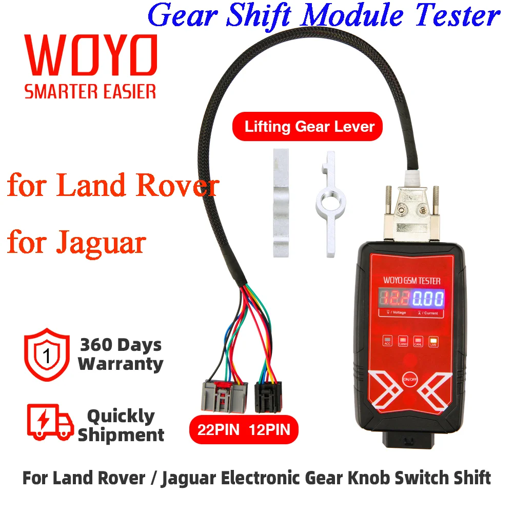 

WOYO PL005 Gear Shift Module Tester for Land Rover for Jaguar Car Rotary Gear Selector Tester Car Diagnostic Tools