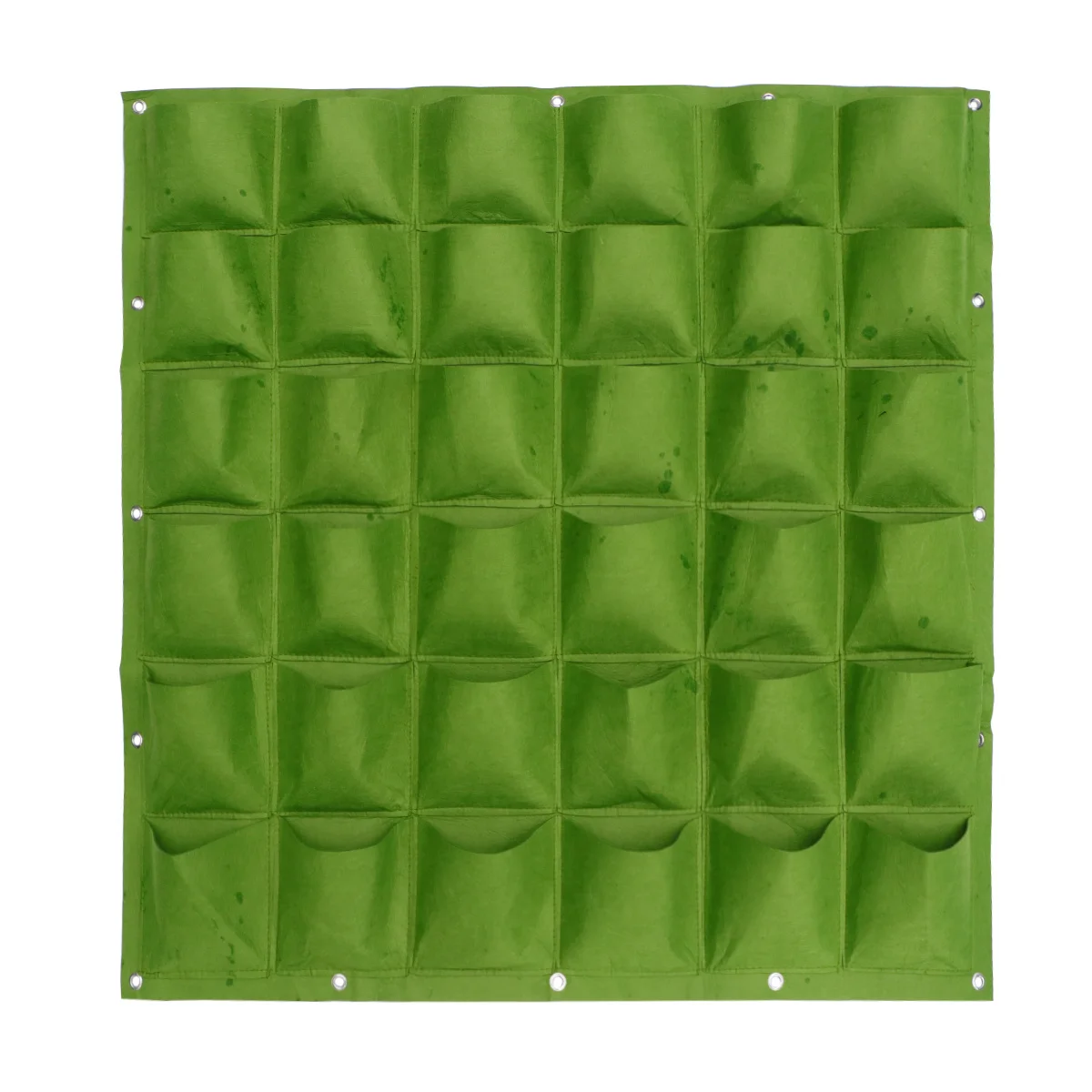 حقيبة زراعة اللباد 1 متر × 1 متر حقيبة زراعة عمودية معلقة على الحائط الأخضر لزراعة الأعشاب في الحديقة الداخلية والخارجية مع 36 جيوب #1