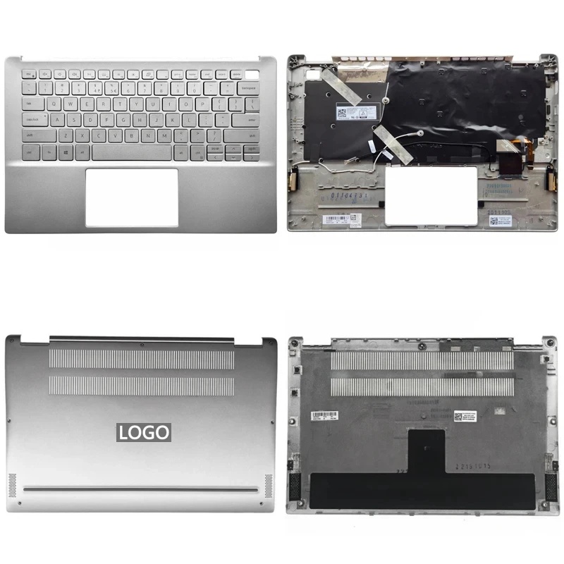 

New Original For Dell Inspiron 13 7391 Laptop LCD Back Cover Front Bezel Upper Palmrest Bottom Base Case Keyboard Hinges