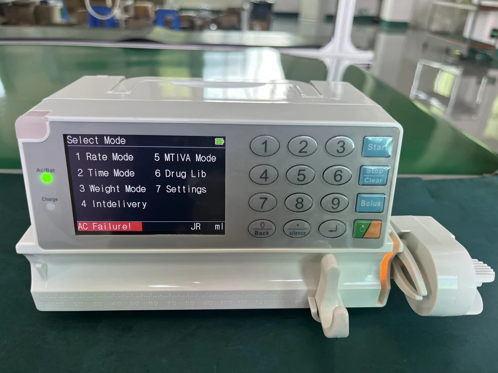 Cyfrowa pompa TIVA Smart z dużym ekranem do użytku weterynaryjnego (ludzie i zwierzęta)