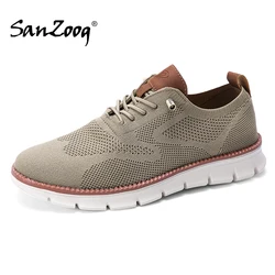 Plus Size 50 51 52 53 54 Men Mesh Shoes Summer Non-Leather Casual Shoes Lightweight Breathable Big Foot