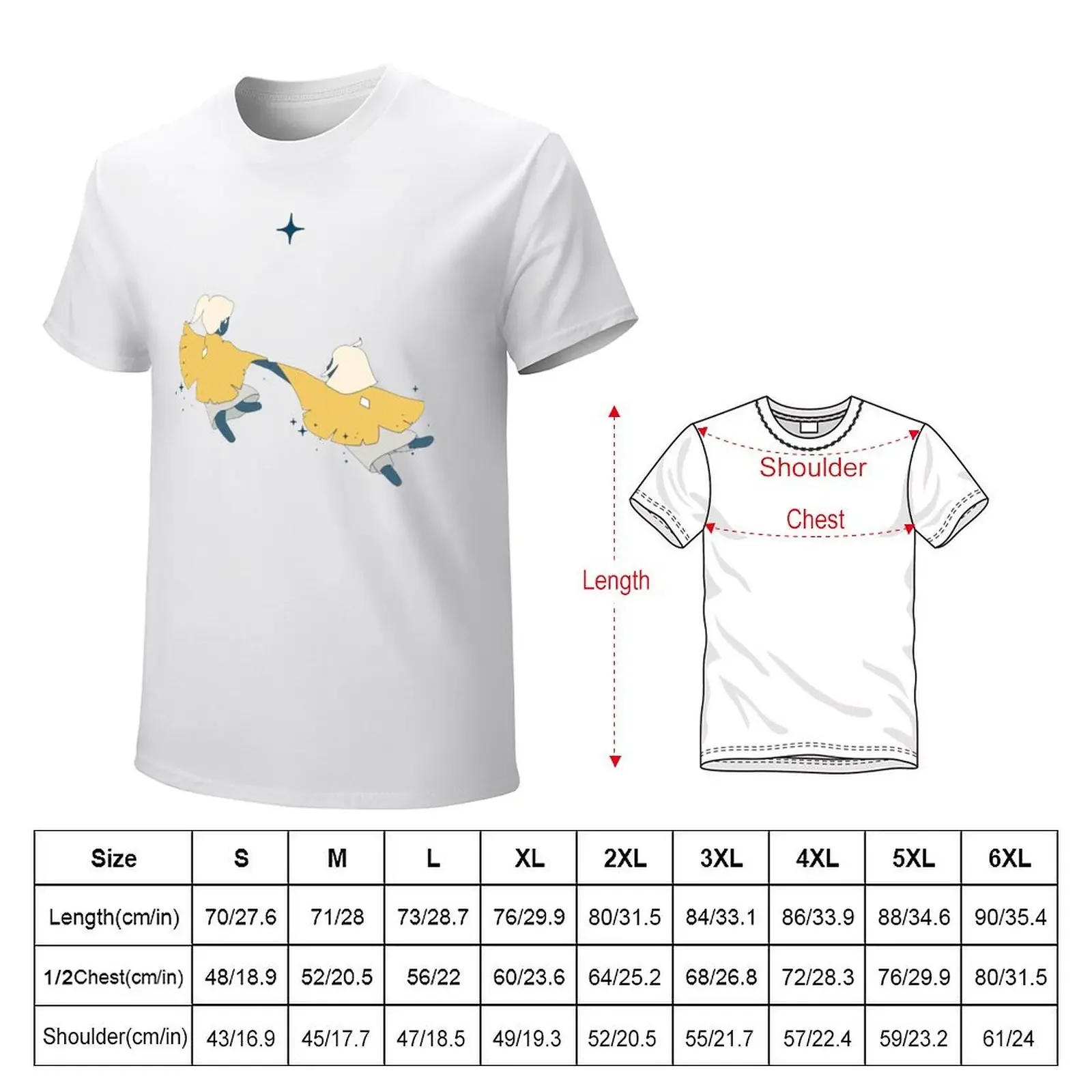 CMoths - sky COTL children of the light T-shirt anime clothes graphics plus sizes customizeds fruit of the loom mens t shirts