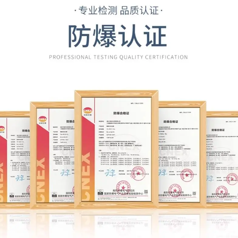 حاجز أمان مقاوم للانفجار، وحدة كشف إشارة المنطقة الخطرة، مدخل جانبي، مخرج جانبي خطير