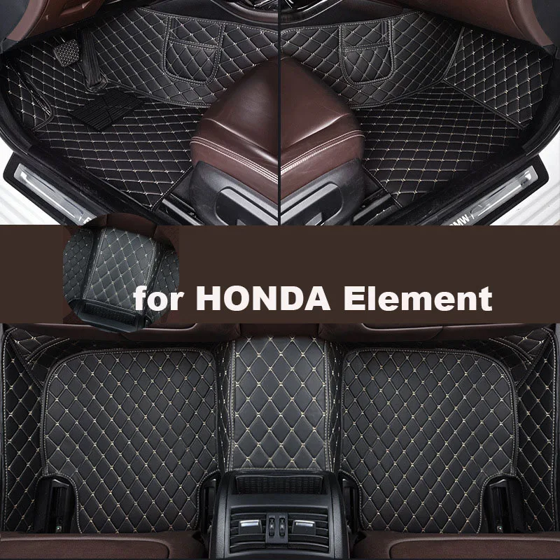 Autohome Car Floor Mats For HONDA Element 2003-2011 Year Upgraded Version Foot Coche Accessories Carpetscustomized