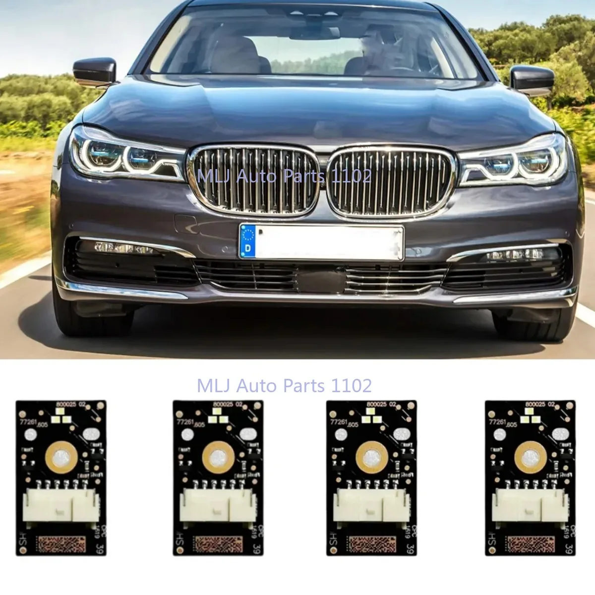 

NEW OE# 63117440360 For BMW 7 Series G11 G12 2016 2017 2018 Headlight LED Module DRL Board Daytime Running Light
