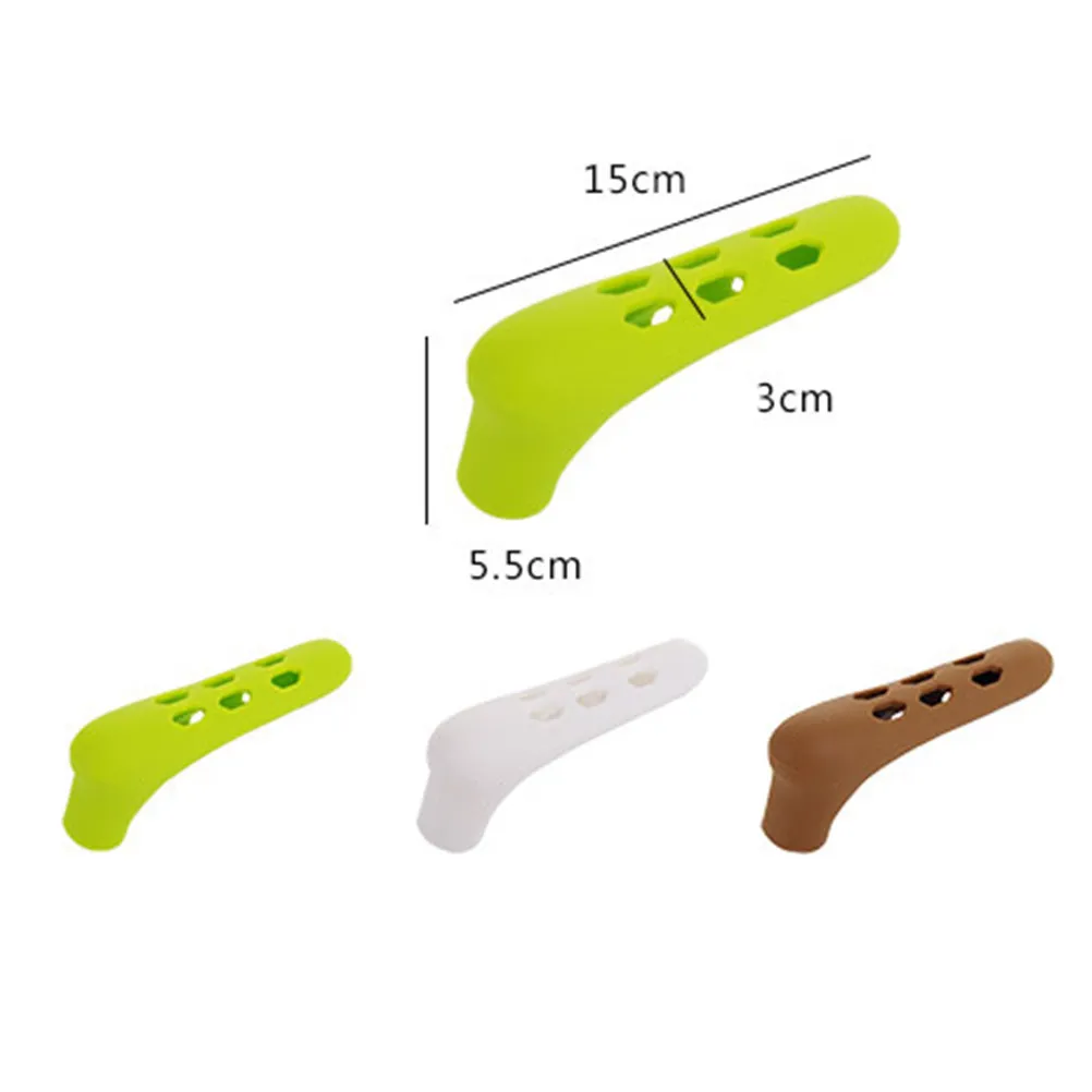 Silicone Door Handle Glove for Babies Elderly Non Slip Waterproof Quick Dry Stretchy Resilient Door Knob Protector L Shape Green