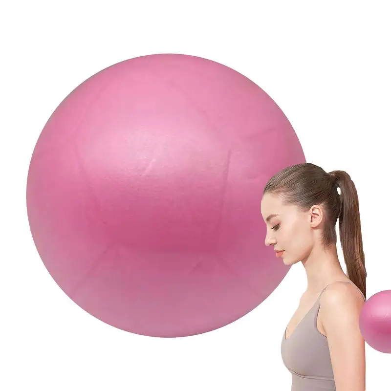 Small Pilates Ball Portable Frosted Safe Fitness Partner 5.91 Inch Hip Raising Home Gym Equipment For Gymnastics Improves