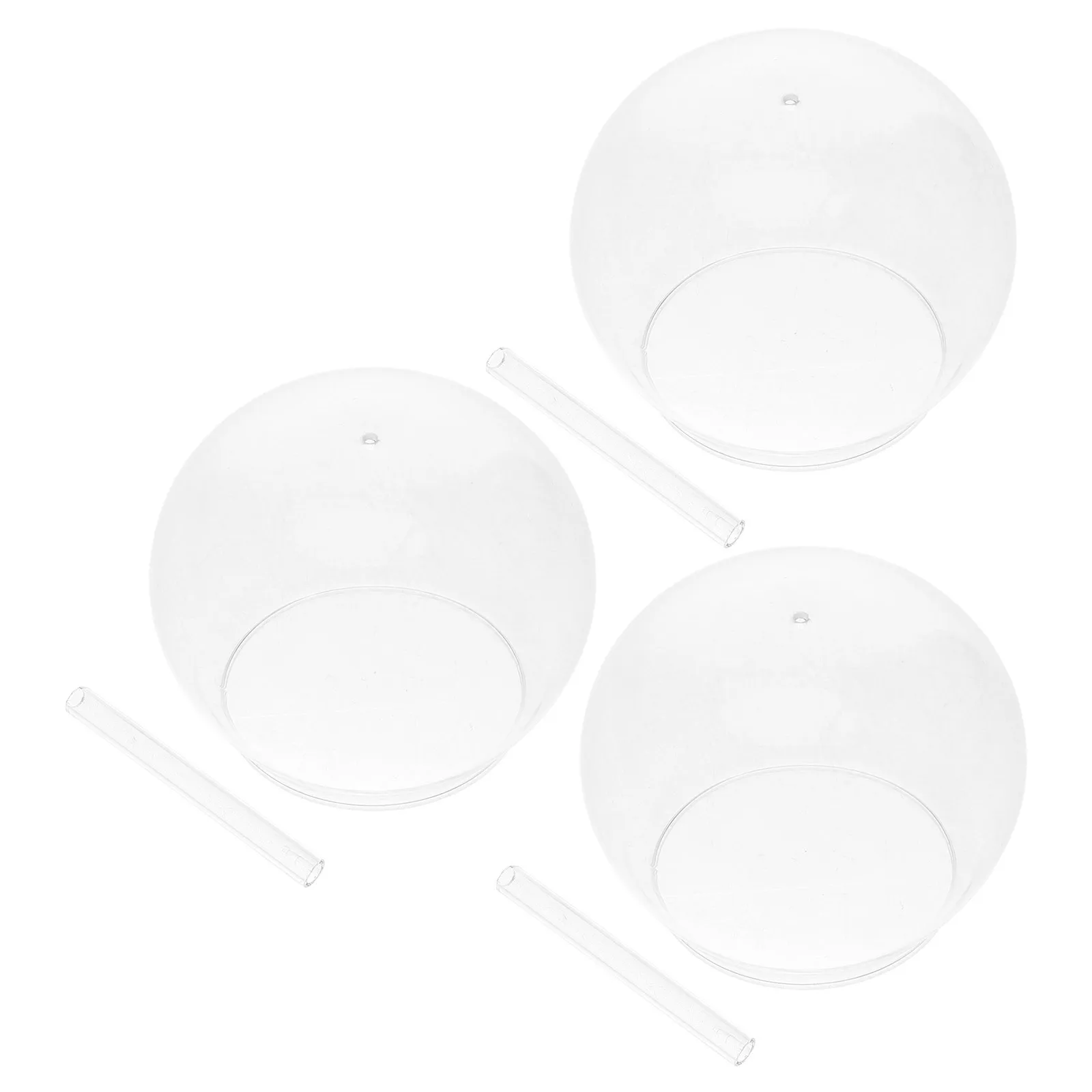 

6Pcs Japanese Glass Wind Chimes Transparent DIY Craft Kit Handmade Wind Bells Outdoor Garden Decor Home Decoration