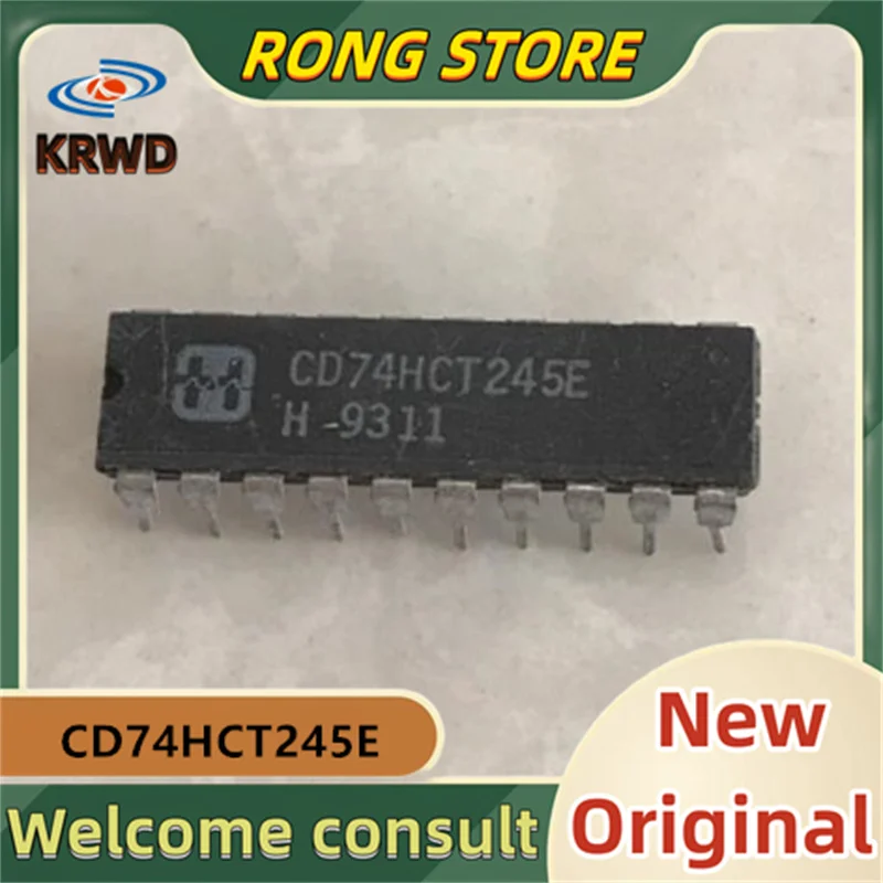 

10PCS CD74HCT245E New original 74HCT245E DIP-20