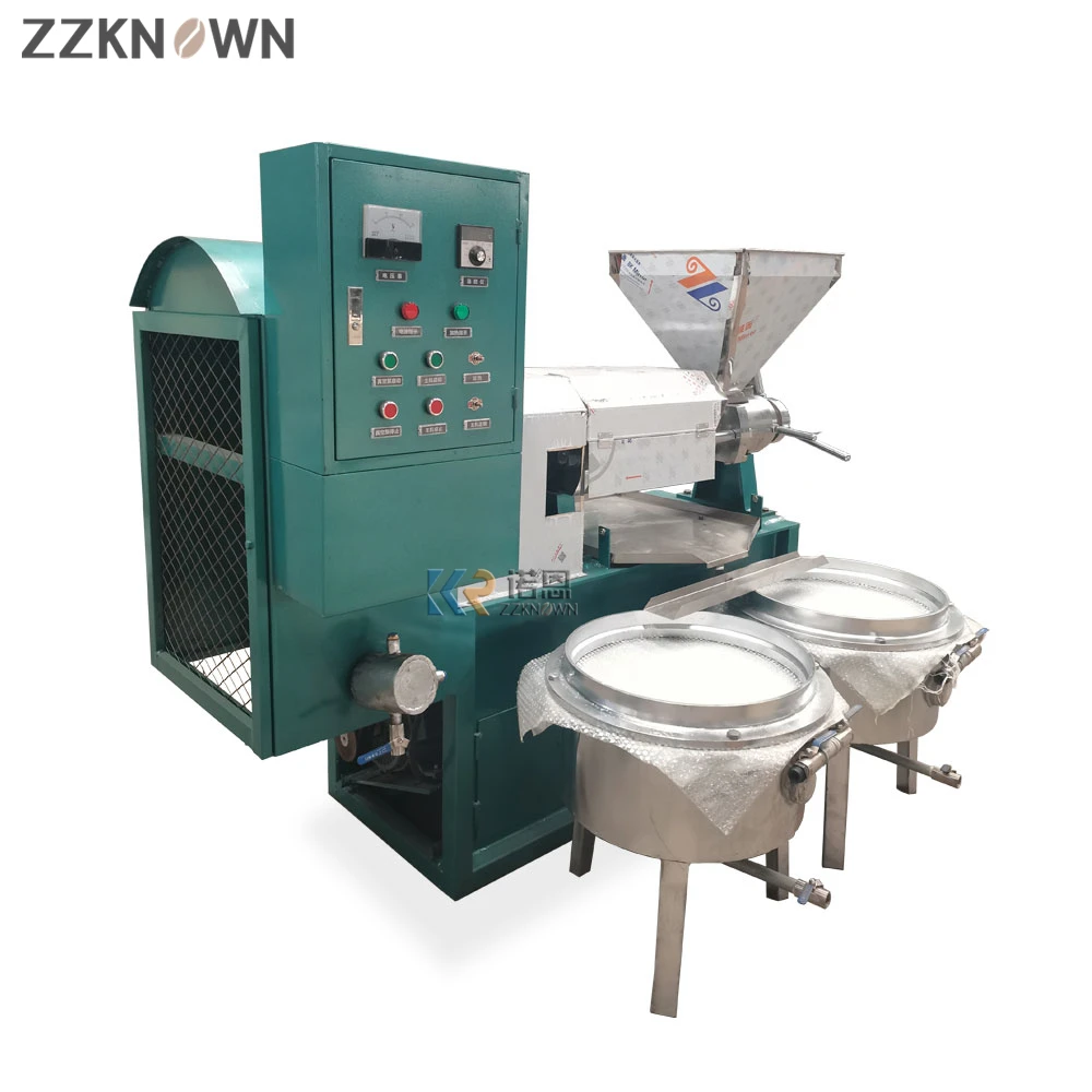 Oil Expeller Press Machine Cold Press Oil Machine Electric Stainless Steel Mustard Oil Expeller Extractor