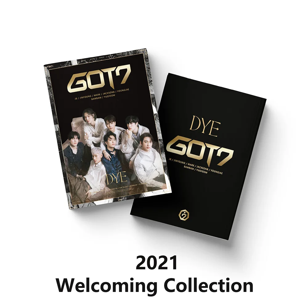 Kpop got7 Album Bücher Foto druck Bild koreanische Mode süße Jungen Mädchen Gruppe Poster Postkarte Notebook Fans Geschenke