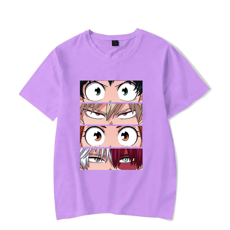 New Deku Bakugou Katsuki Todoroki Shoto Print t-shirt donna uomo estate Casual manica corta girocollo top t-shirt moda