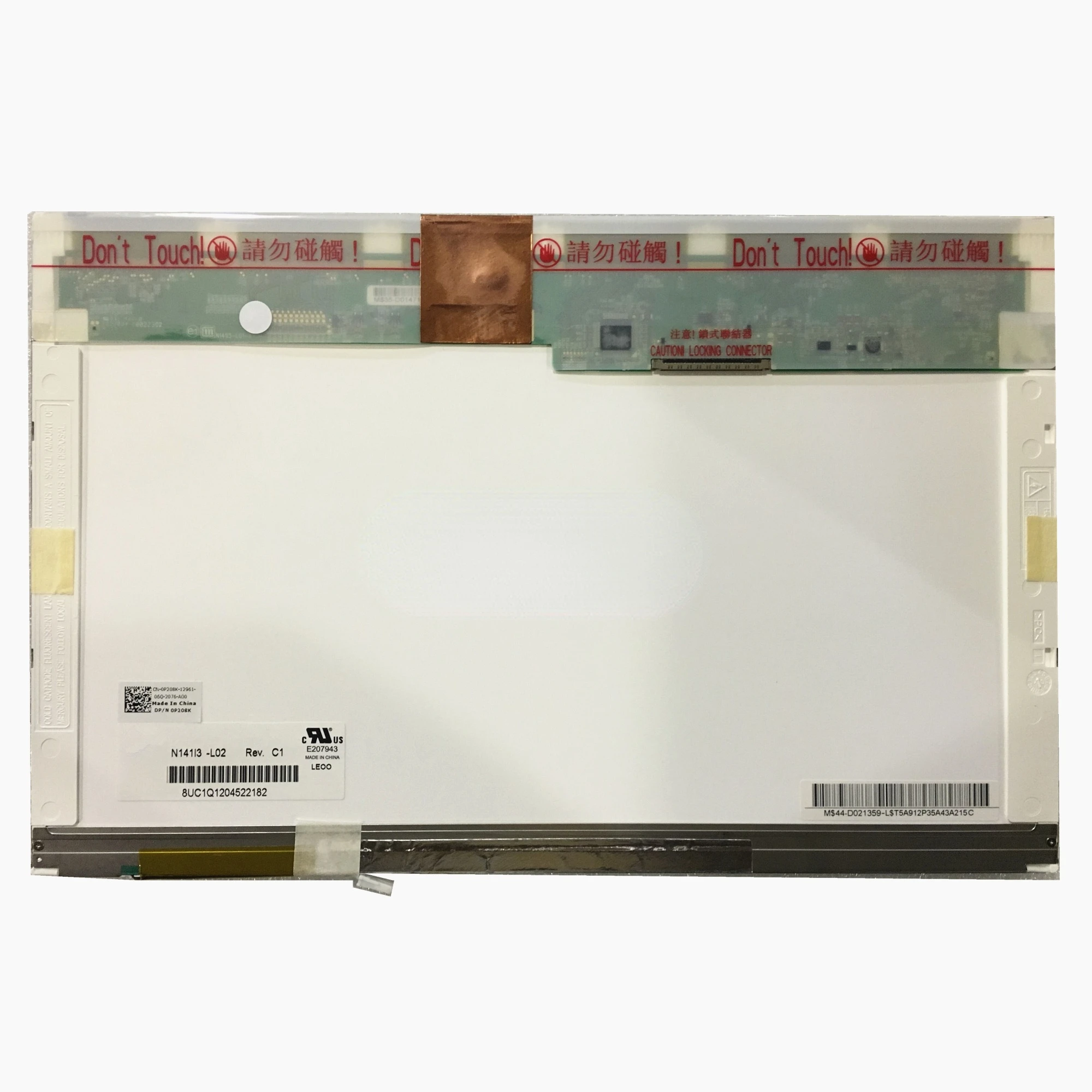 N141I3-L02 Fit N141I1-L03 L08 LTN141W3-L01 LTN141AT13-H01 CLAA141WB02A LP141WX1-TLB2 Laptop LCD Screen 1280*800 LVDS 30 Pins