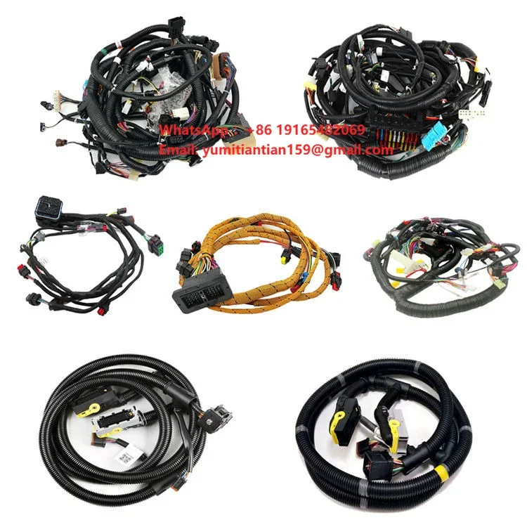 SK210-8 Excavator Complete Vehicle Wire Harness VH82121E0G40 82121-E0G40 J05E Wire Harness for Kobelco SK200-8 SK210-8