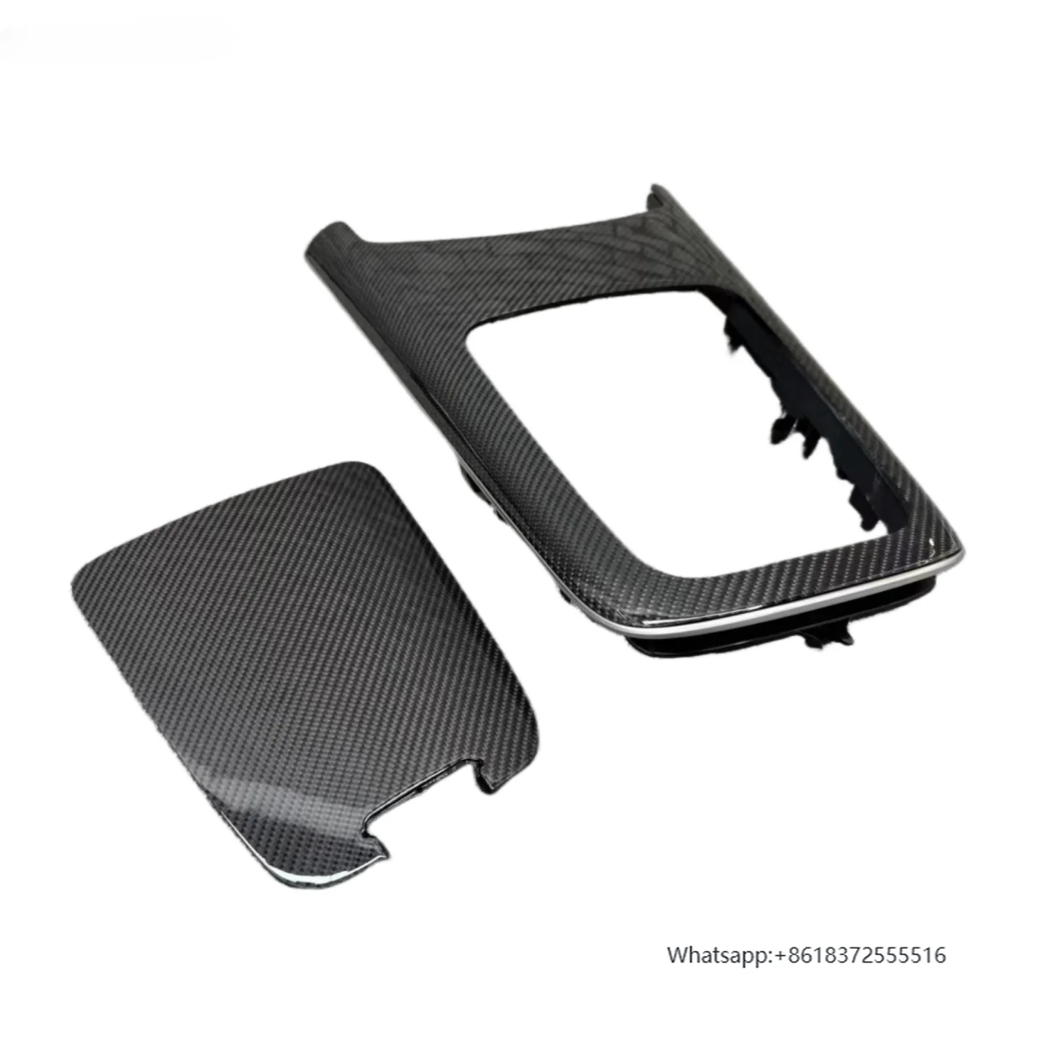

daHigh Quality Automotive OEM Interior for Mercedes Benz E63 E53 W214 Carbon Fiber Central Console Panel