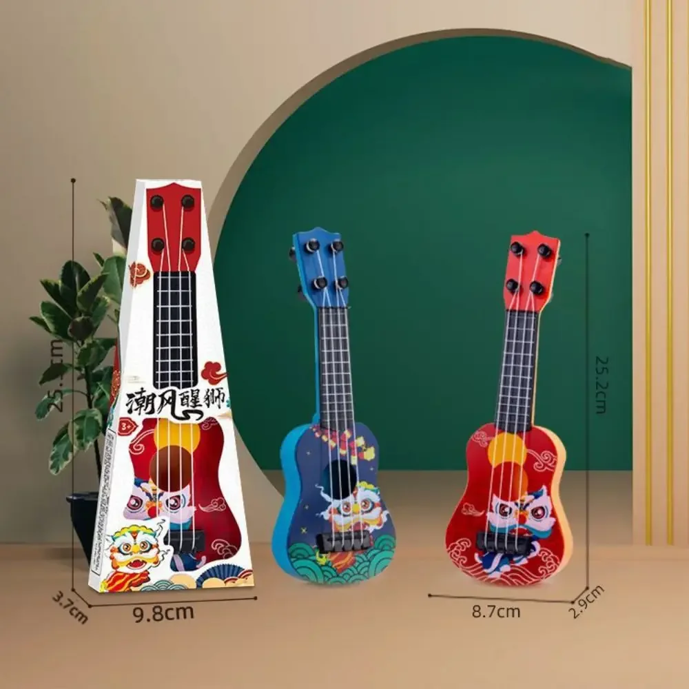 Nueva llegada aprendizaje Navidad Mini ukelele instrumentos musicales desarrollo educativo juguete simulación guitarra