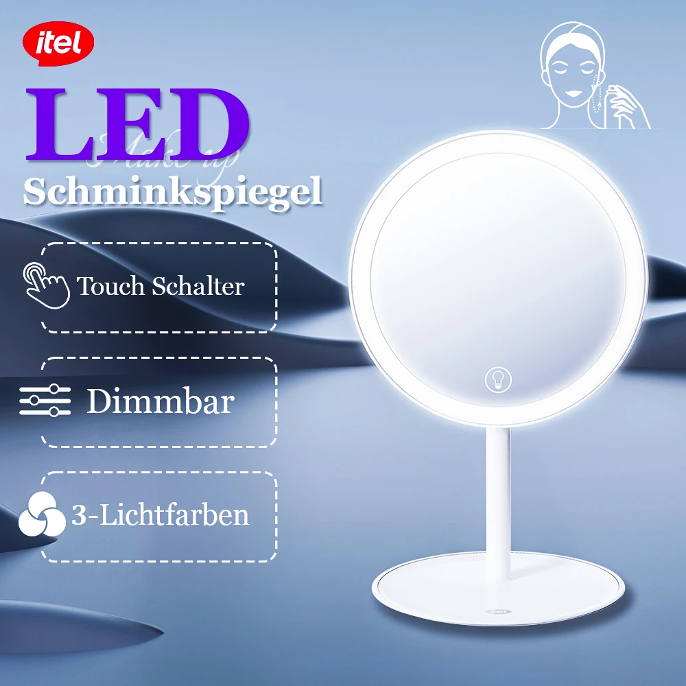 Specchio per il Trucco LED Ite - Beauty Makeup Definition recensione e prezzo