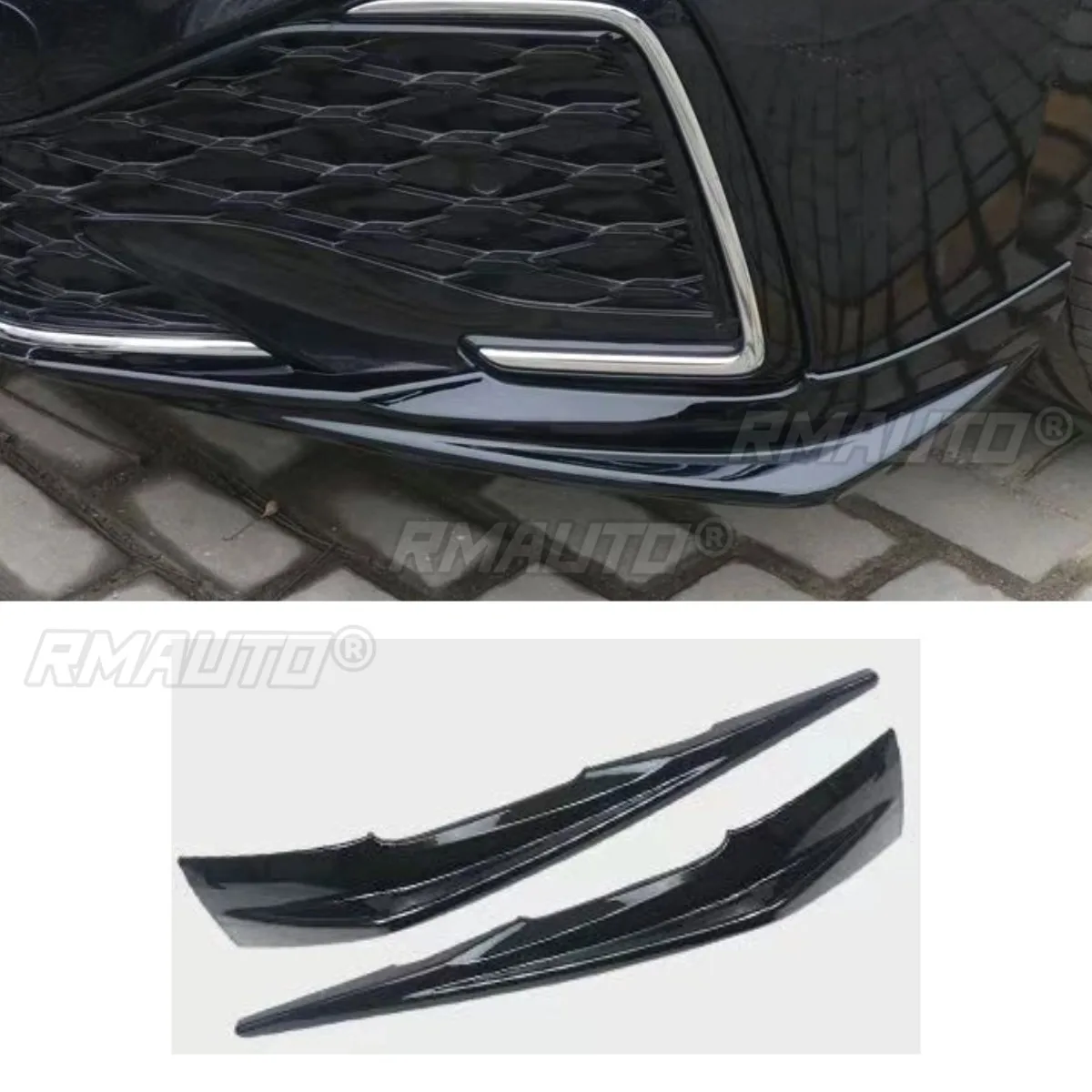 Para Volkswagen Passat 2022-2025: Novo Kit Aerodinâmico Completo (Splitter, Difusor, Spoiler) para Para-choque Dianteiro, Protetor de Para-choque e Acabamento de Canto - Acessórios Automotivos