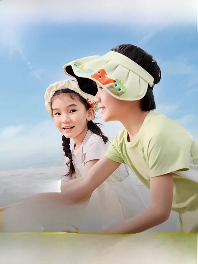

Banana Le Children's ell Sun Hat TS55224 Baby ex Outdoor UV Protection Full ade Hat Foldable Universal Spring Summer