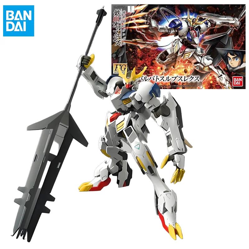 

Bandai Original Genuine Figure Gundam Model Kit HG IBO 1/144 Gundam Barbatos Lupus Rex Collection Model Action Figures Boys Toys