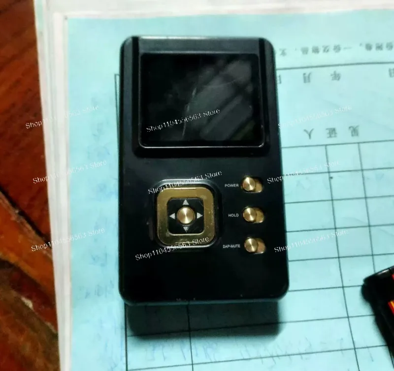 Second-hand HM-603 Lossless Music Player: 16GB FLAC/APE Support, HiFi MP3, Black Walnut Shell