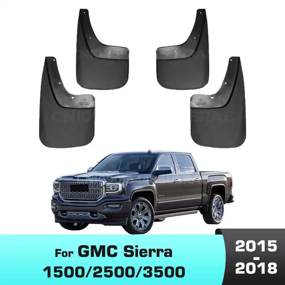 

GMC Sierra 1500/2500/3500 2015-2018 2016 2017, брызговики, брызговики, автомобильные аксессуары