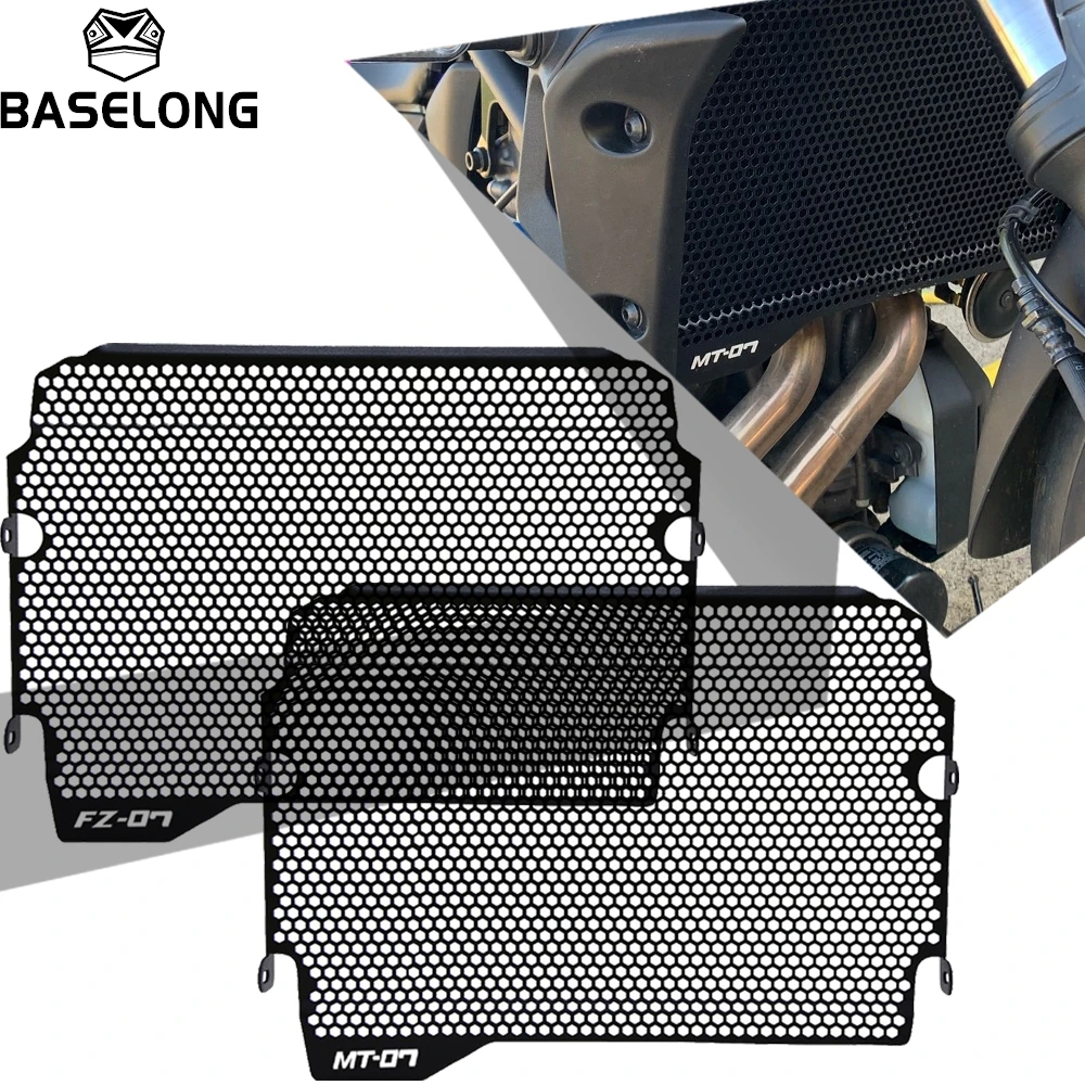 

Motorcycle Radiator Grille Guard Oil Cooling Cover For Yamaha FZ MT 07 FZ-07 FZ07 MT-07 MT07 2018 2019 2020 2021 2022 2023 2024