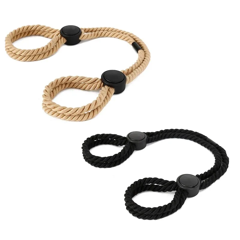 Soft Adjustable Bed Bondage Strap Wrist Leg Cuffs BDSM Restraint Bondage Rope Adult Couples Erotic Roleplay Accessory view 3