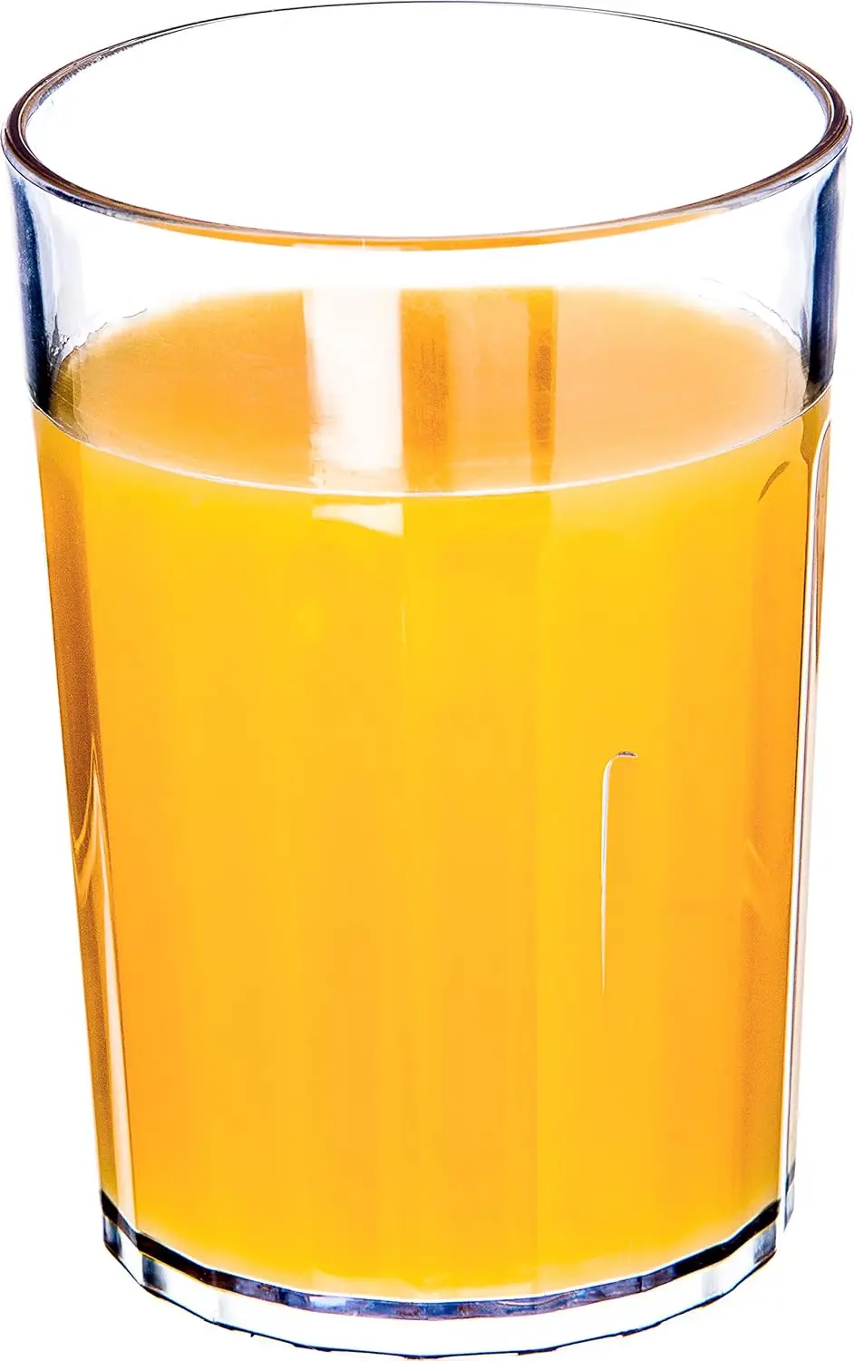 Bistro Tumbler Plastic Tumbler for Restaurants, Catering, Kitchens, Plastic, 8.4 Ounces, Clear
