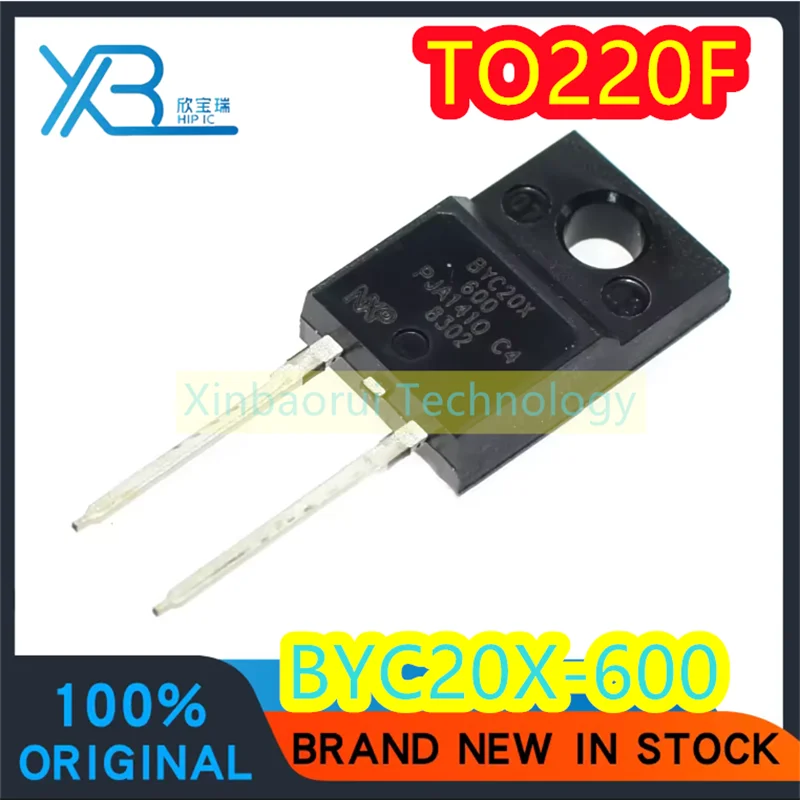 

(5/20pieces) BYC20X-600 BYC20X TO-220F plastic package 20A 600V fast recovery diode new original electronics spot