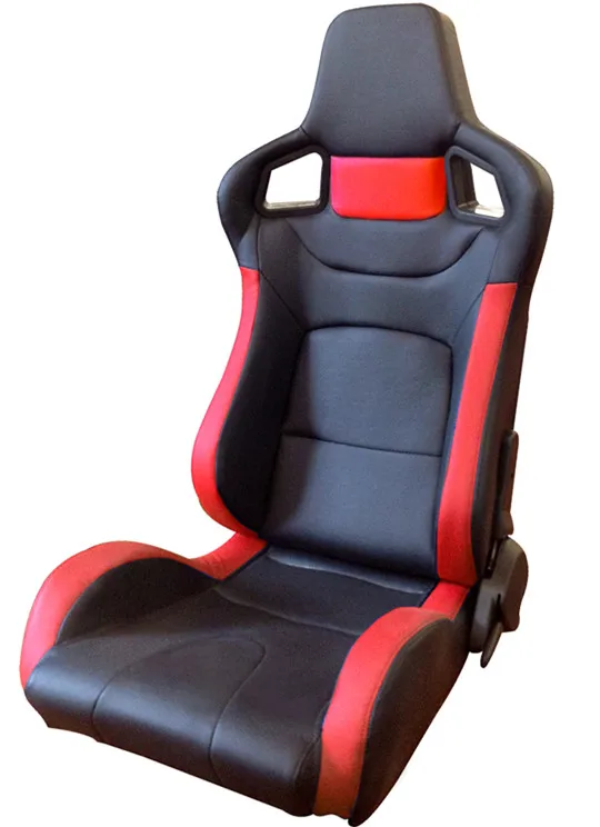 Famous 1040 Racing Seat Use For Car With PVC Leather Adjustable Car Seat Different Color Racing Sport Seats