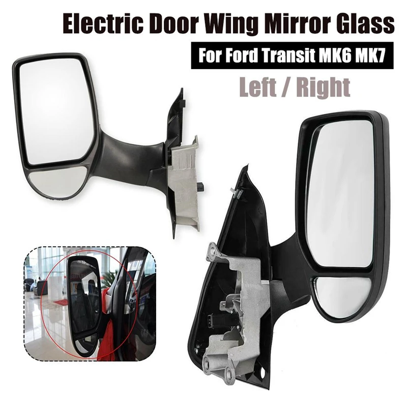 Car Wing Mirror Side Mirror Door Rearview Mirror For Ford Transit MK6 MK7 2000-2013