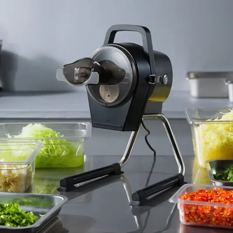 Easy Operation Pepper Chives Chopper Celery Lettuce Spinach Cutter Ginger Shredder Electric Small Vegetable Cutter Machine