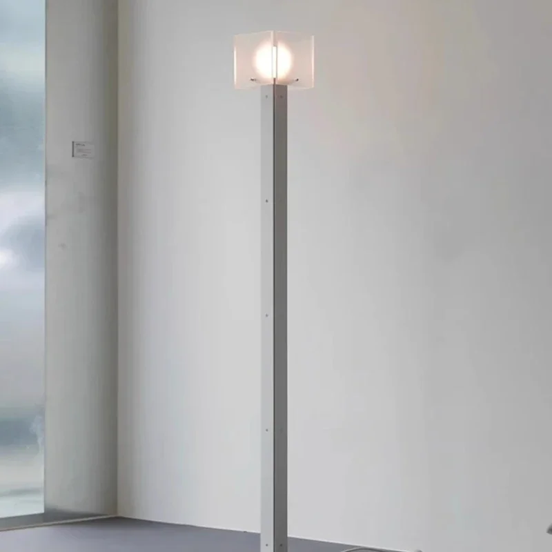 Floor lamp, matte living room exhibition hall vertical lamp