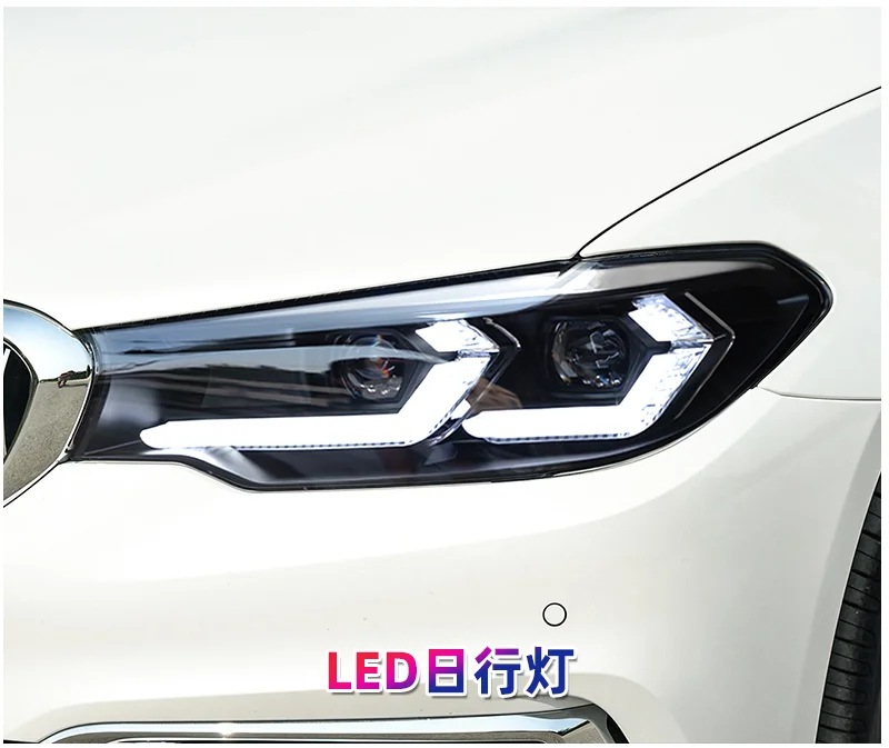 Nieuwe collectie laser led verlichting voor 2018-2020 G38 led-achterlicht F90 Full led Koplamp DRL M5 525i 530i 535i 540i voor BMW