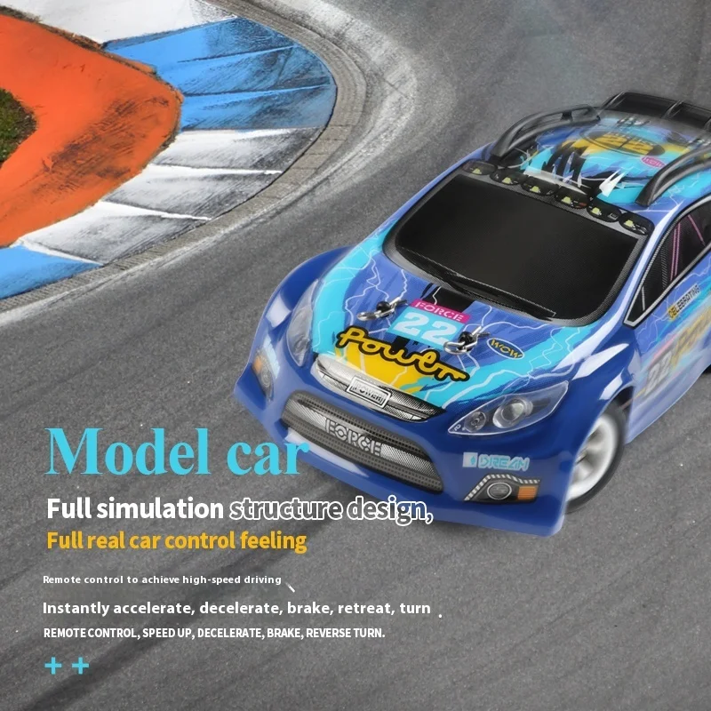 Weili Rc Mini Remote Control Car Weili K969 Four Wheel Drive Car Racing Off Road Vehicle Short Card Professional Drift Car Male