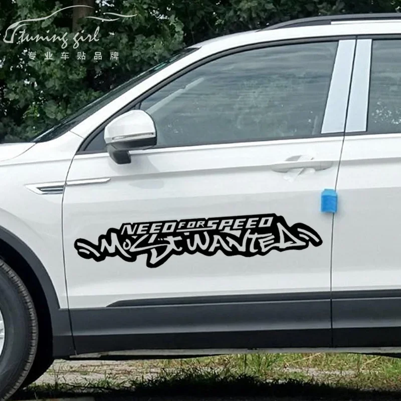 Car Stickers 100cm NFS Need For Speed Most Wanted Underground Racing Game Decals For Doors Window Windshield Auto Tuning Styling