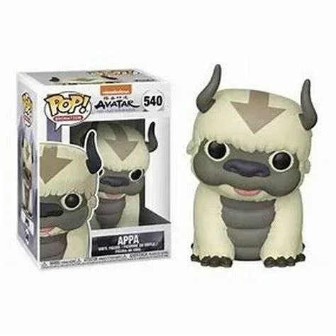 Figura Coleccionable de Vinilo Funko POP Avatar: La Leyenda de Aang, Aang 542, Appa 540, Zuko 538, 838, Juguete de 3.75 Pulgadas para Niños y Niñas