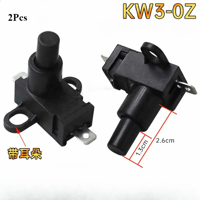 2Pcs 16A for Midea Electric Heater Anti Tip Over Switch Universal Accessory