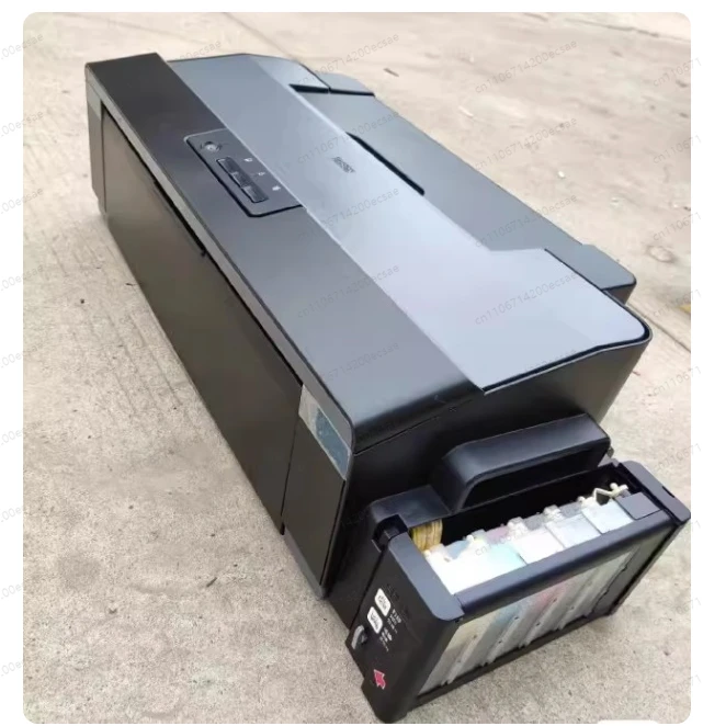 L1300 4 Color A3 Photo Printer Machine Original 90% New for  EcoTank L1300 Sublimation Ink With CISS Ink