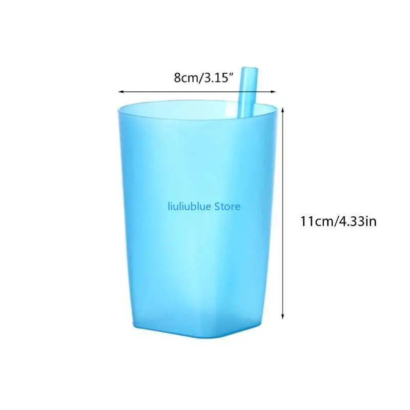 أكواب سيبي بلون الحلوى، أكواب مياه عملية ذات سعة كبيرة للأطفال 62CF #6