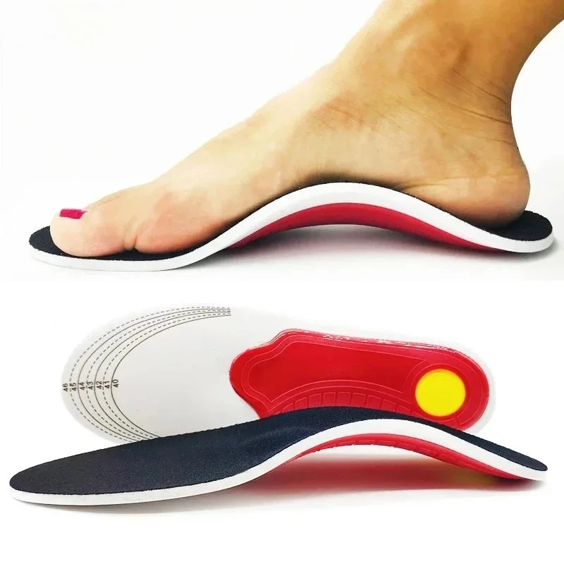 

Orthotic Insoles Arch Support Flat Feet Relief Orthopedic Shoe Inserts Gel Heel Pads for Running Sports Comfortable Cushioning