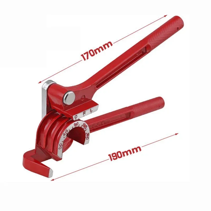 6/8/10mm Manual Pipe Bender 3 In1 Elbow Pipes Device Copper Pipe High Quality Hand Tools for Air Condition Bending Tube Pliers