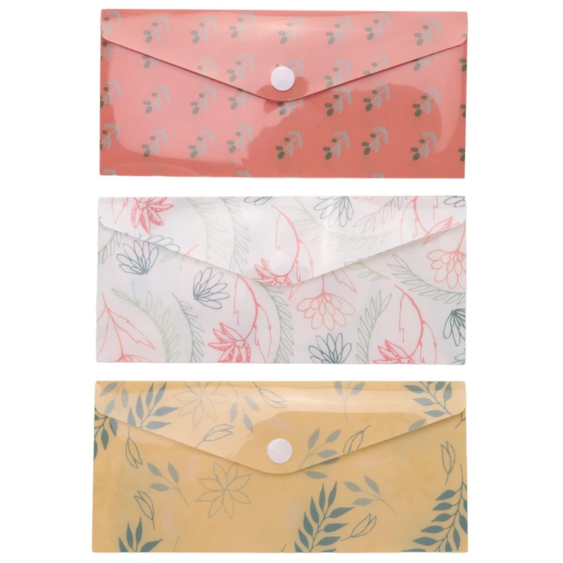 Waterproof Cash Budget Envelope, Reusable Plastic Cash Envelopes, Money Envelopes For Budgeting And Saving