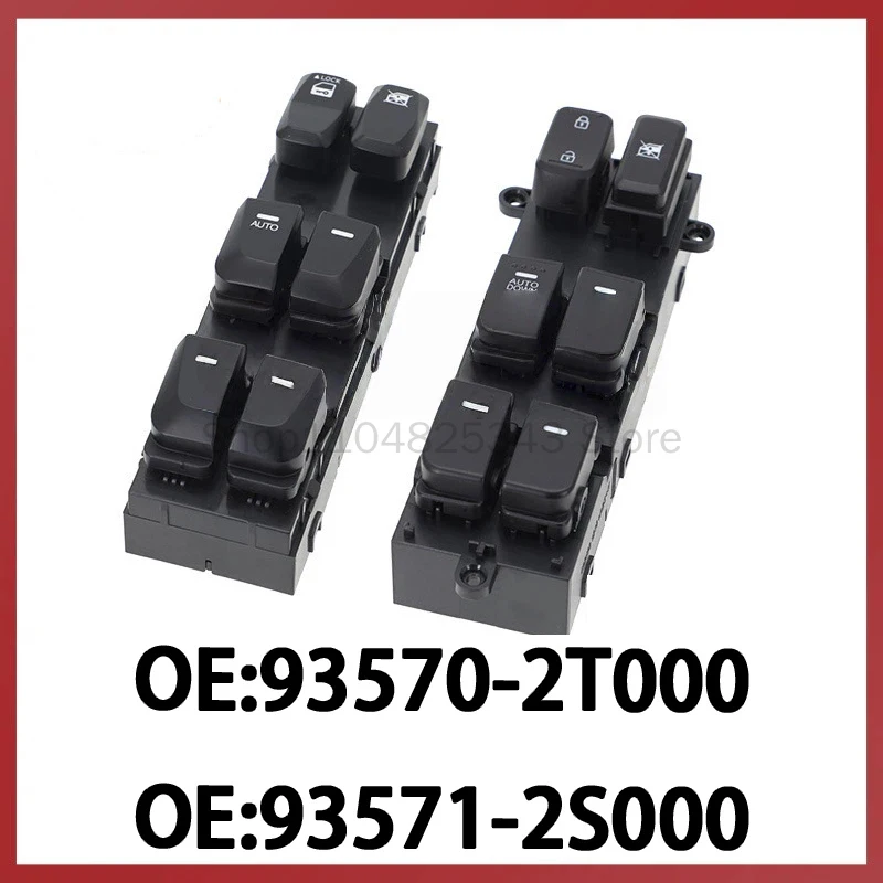 

For Hyundai Kia Car Glass Lift Switch 93570-2T000 93571-2S000