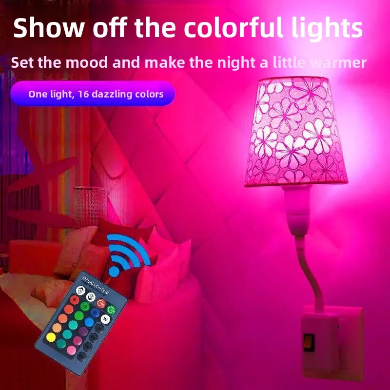 عيد الميلاد الديكور غرفة نوم أباجورة المزاج ليلة ضوء غرفة جو ضوء زوجين رومانسية يمزح الضوء