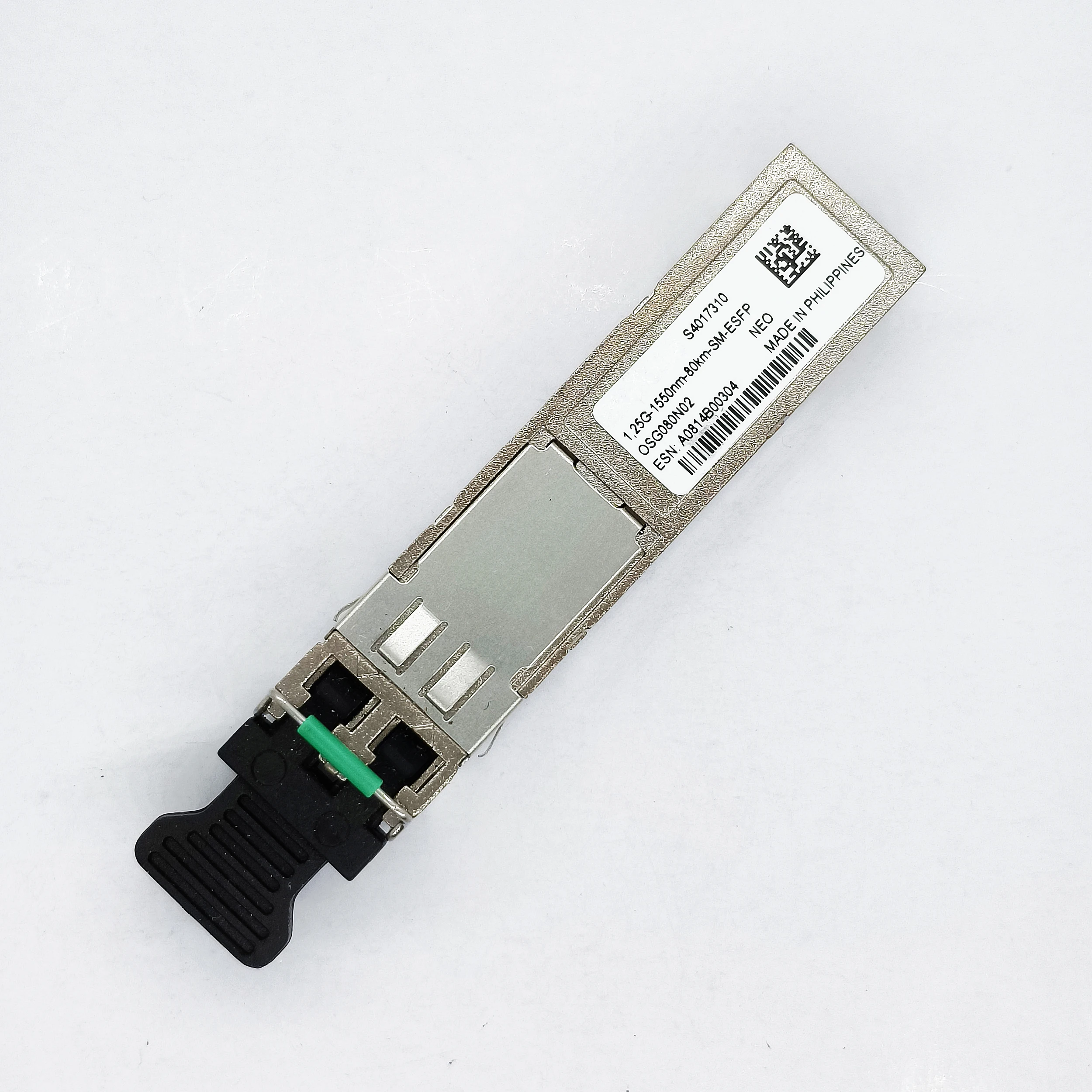 

Genuine For Huawei S4017310 1,25G-1150nm-80km-SM-ESFP OSG080N02 1.25G Duplex LC Refurbished Transceiver Optical Module