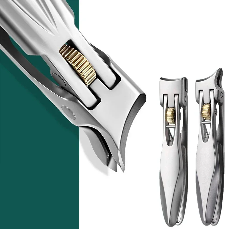 Professional Nail Cutter Stainless Steel Pulley Nails Clippers Toenail Fingernail Manicure Trimmer Toenail Clippers Tools